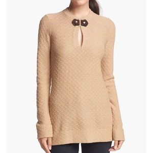 Tory Burch Mim Tunic Sweater, Size Medium